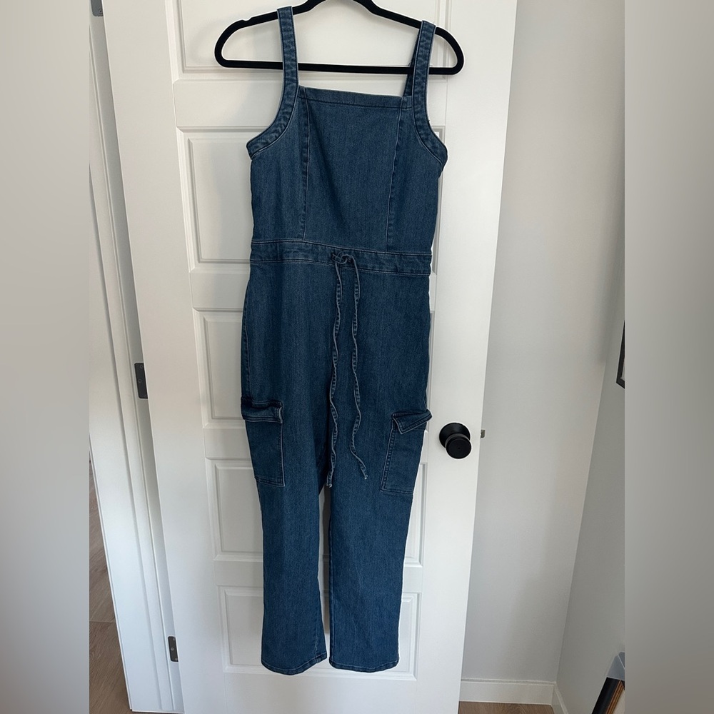 Tinseltown Blue Denim Jumpsuit